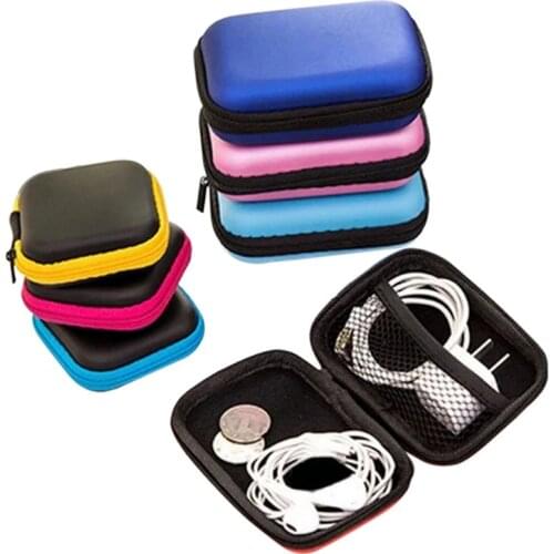 Music Earphone Storage Bag Mobile Musical Headset Instrument Cable Charger Earpieces Case,Headphone Pocket Digital Finishing Box