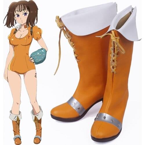 Anime The Seven Deadly Sins Cosplay Shoes Diane Cosplay Boots Halloween Party Nanatsu No Taizai Serpents Sin Of Envy Matrona