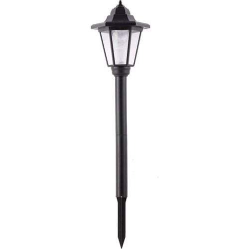 Solar Power Led Way Wall Landscape Mount Garden Fence Outdoor Lamp Light Outdoor Hexagonal Solar Light Courtyard Decor