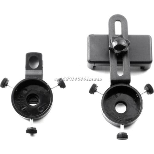Universal Binocular Monocular Telescope Clip Mount Bracket Smart Phone Holder Adapter for Width 5.5-8cm