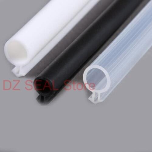 5M O type silicone rubber sealing strip wooden door window gap filling weatherstrip low temperature resistance