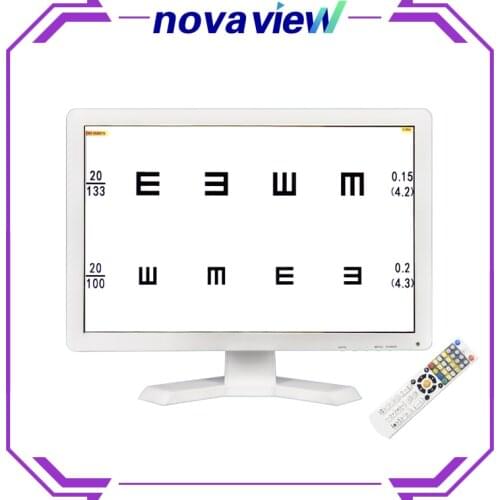 Vc-3 Screen Tv Set Available Vision Chart Panel Led Visual Acuity Testing Chart 19 Inch Eye Vision