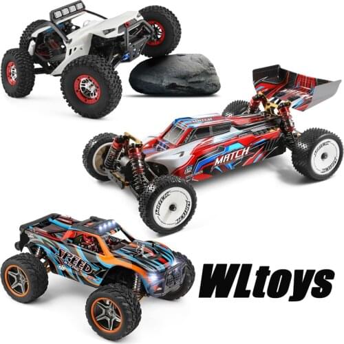Parkten Wltoys 12428 1/12 4WD Crawler RC Car With LED Light RTR 2.4GHz 50Km/h high speed rc car