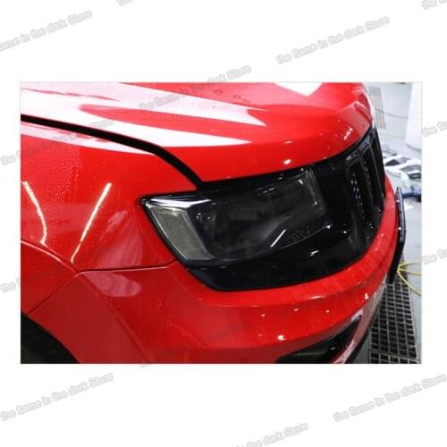 Car headlight anti-scratch protective film for jeep compass accessory sticker auto styling 2019 2020 2021 2022 2017 2018 2016
