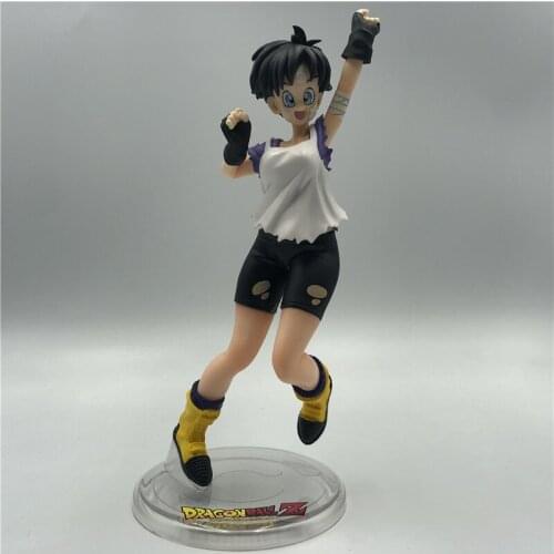 18cm Bideru Videl Anime Figures Girl PVC Toys Lazuli Action Figma Hercule Android 18 Decor Home Juguetes Doll