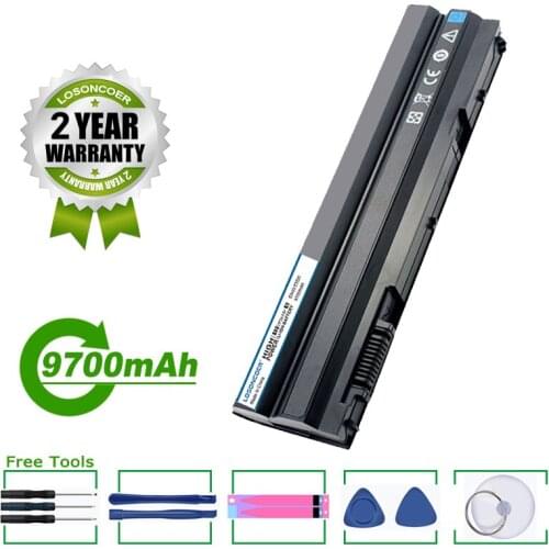 9700mAh Laptop Battery For Dell Latitude E5420 E5520 E5530 E6430 E6520 7420 7520 7720 5420 5520 5720 E6440 For Inspiron 14R 15R