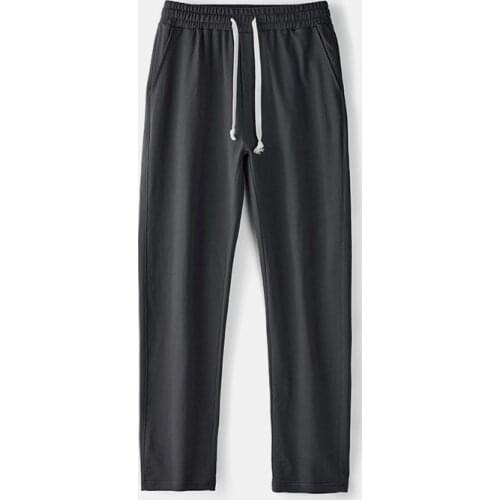 Akkad Kuti Casual Pants Men 100% Cotton Loose Sport Joggers Gym Sweatpants Men Urban Aestetic Pockets Trousers Winter Streetwear