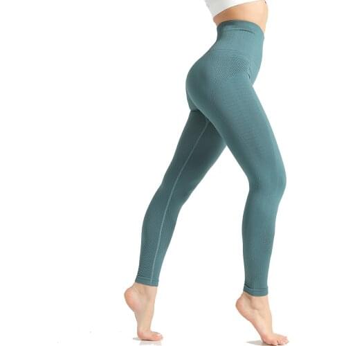 High Waist Compression Sexy Sports Pants Push Up Running Women Fitness Gym Leggings Seamless Tummy Control Pants Stretchy #4