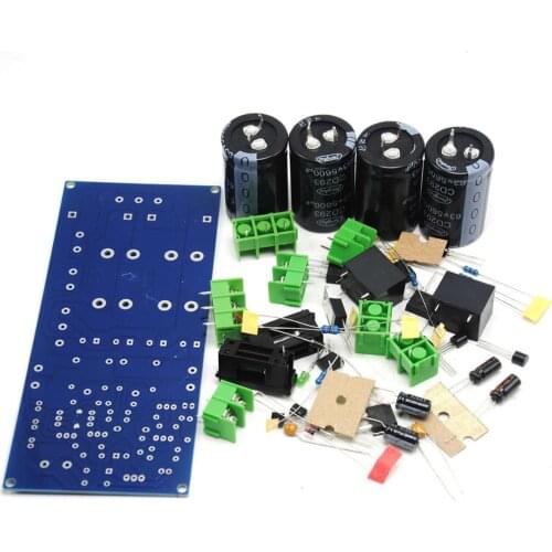 DIY Amp Rectification Filter Power Supply Board Kits With Speaker Protection / Status LED