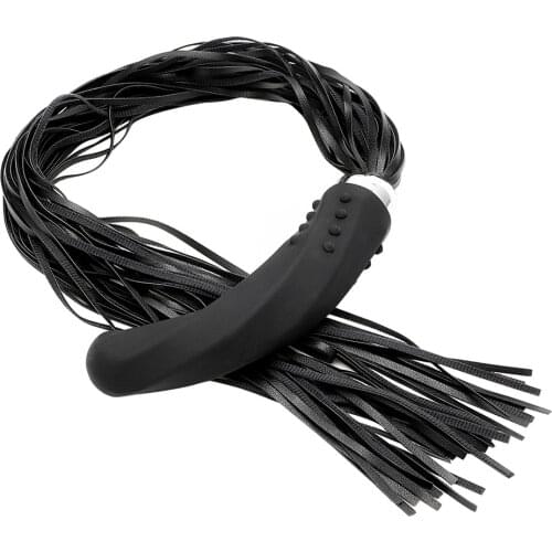 Dildo Vibrator Whip Sex Adult Games Spanking Vibrators Adult Sex Toys For Woman Vaginal Massager Tail Sex Products Sex Bondage