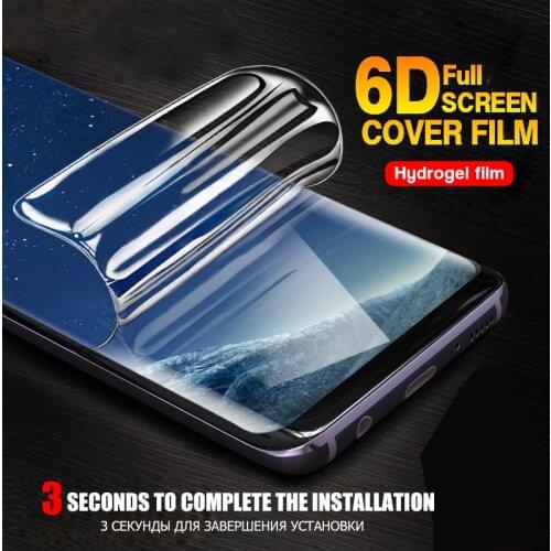 6D 2Pcs Hydrogel Film For Xiaomi Redmi Note 9 8 7 K20 K30 Pro 9S 8T Screen Protector For Xiaomi Mi 11 Mi 10 Mi 9 SE Mi 9T Pro A3