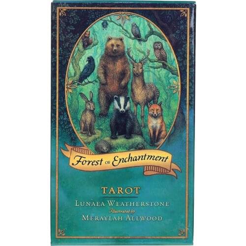 Oracle Forest of Enchantment Tarot Oracle Card Board Deck Games Palying Cards For Party Game