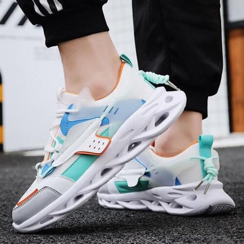 Summer Lightweight Men Shoes Sport Male Sneakers 2020 White Training Shoes Running Male Sports Shoes for Men Footwear GMB-0438