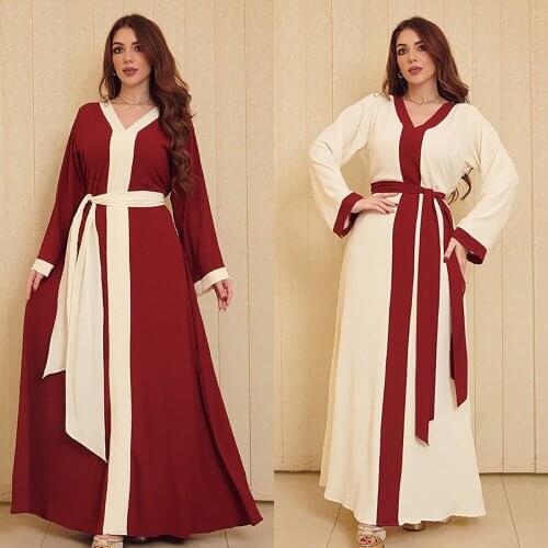 MD Muslim Dubai Abaya Islamic Clothes For Women Turkish Long Sleeve Kimono Elegant Ladies Abayas 2021 Plus Size Ankara Boubou