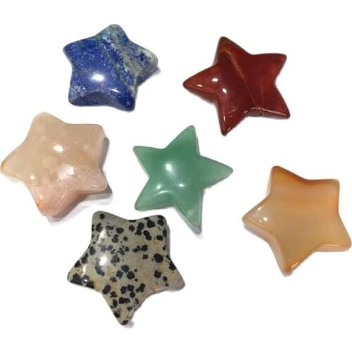 Natural crystal stone mixed Gemstone Crystal Mushroom Carving For Decoration