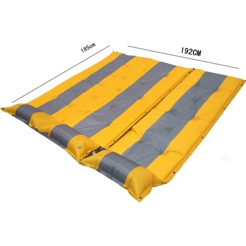 New arrive high quality 3 person widen moistureproof comfortable camping outdoor mat with pillows can be spliced