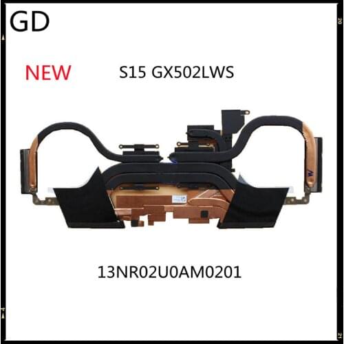 GD New Original For ASUS ROG Zephyrus S15 GX502LWS Laptop Cooling Heatsink Fan 13NR02U0AM0201 Full Tested Fast Shipping