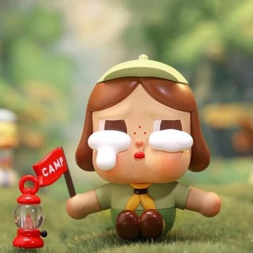 Blind Box Toys Original Pop Mart Crybaby Jungle Adventure Series Model Confirm Style Cute Anime Figure Gift Surprise Box