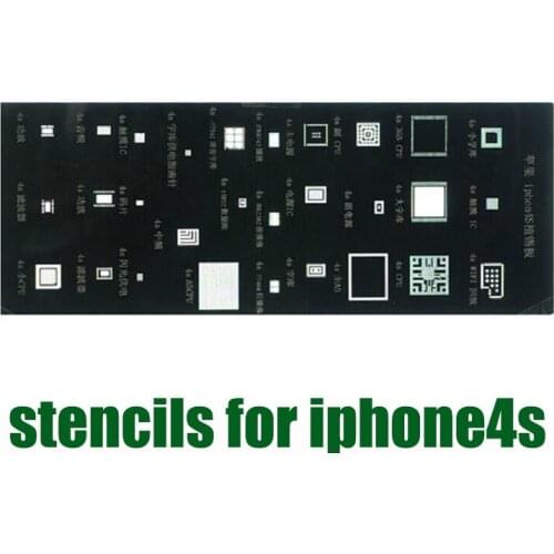 Universal BGA stencils for iphone4s