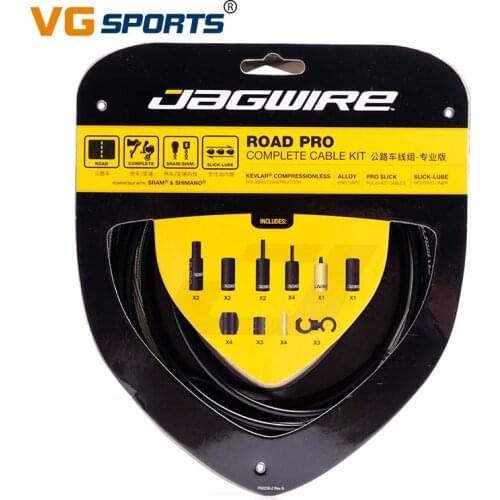 VG sports JAGWIRE RACER ROAD PRO Road Pro Complete cable kit / brake cable sets Bicycle Road bike brake line NEW 2019