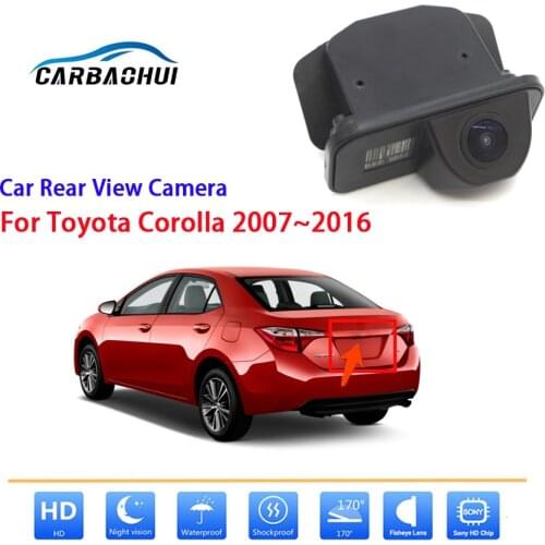 HD Night Vision For Toyota Corolla 2007 2008 2009 2010 2011 2012 2013 2014 2015 2016 Vehicle Rear View Reverse Camera Waterproof