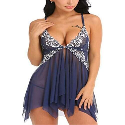 Women Fishnet Bodysuit Lace Translucent Mesh Sexy Suspender Skirt See Through Sexy Lingerie Mature Woman Clothing