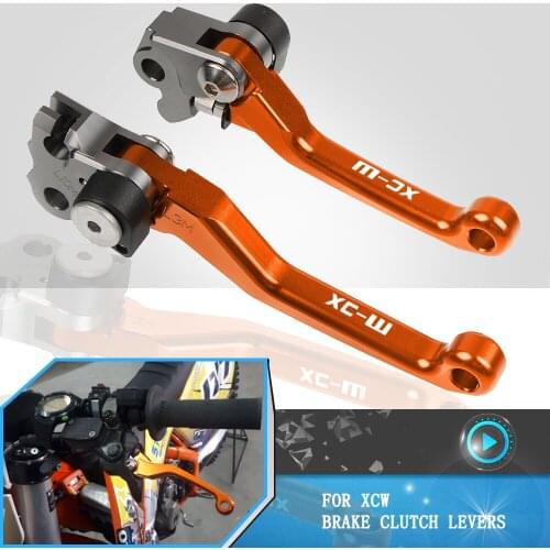 For 125XCW 150XCW 200XCW 250XCW 300XCW 400XCW 450XCW 500XCW 525XCW 530XCW XC-W XCW Motocross Custom Made Brake Clutch Levers