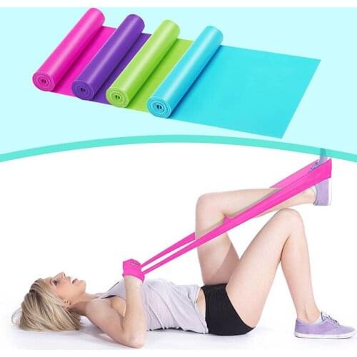 Sports Resistance Bands Pilates Strength Conditioning Workout Yoga Fitness Training Gym Equipment Latex Elastic Rubber Loops