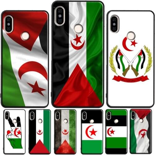 Western Sahara Flag Phone Case For Xiaomi Redmi Note 10 Pro 7 8 9 Pro 8T 9S Cover For Redmi 9A 8A 7A 9C 9T K40