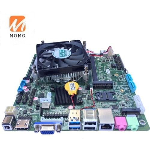 Computer Motherboard with Intel Skylake 6th Gen. Core i7 Quad Cores 4.0GHz 4K at 60Hz LVDS Display QM1100