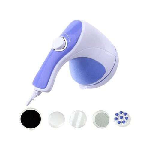 Grease pusher multifunctional electric beauty apparatus grease remover thigh, calf and abdomen household massager stick body mas