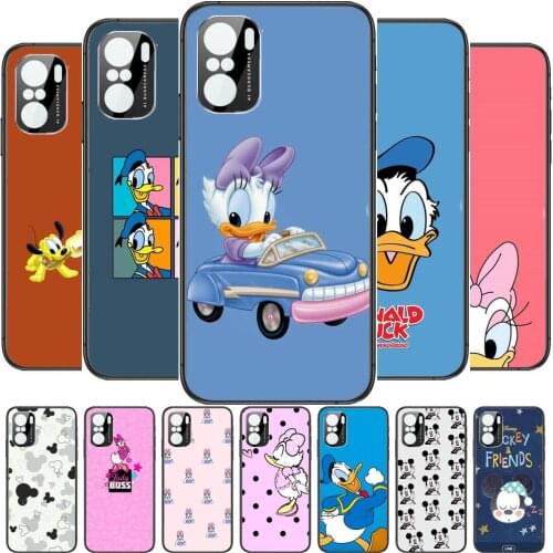 Soft case cartoon mouse disney Phone Case For xiaomi redmi POCO F1 F2 F3 X3 Pro M3 9C 10T Lite NFC Black Cover Silicone Back Pre