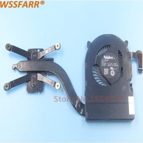 Original Laptop CPU cooling Radiator Heatsink&Fan for Lenovo Thinkpad X1 X1C Yoga X1 Carbon 4th 00JT800 SH40H3582