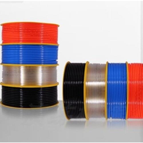 1 Meter High pressure Pneumatic Component PU Tube 4/6/8/10/12mm OD Air Line Polyurethane Hose for Compressor