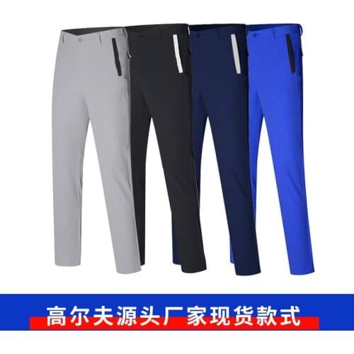 Golf pants Autumn and summer solid color fashion casual Golf wear Quick-drying Breathable Golf trousers
