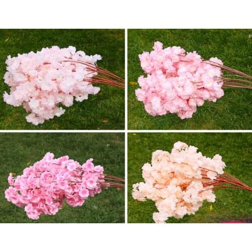 Simulation cherry branch wedding cherry tree pear plastic flower decoration