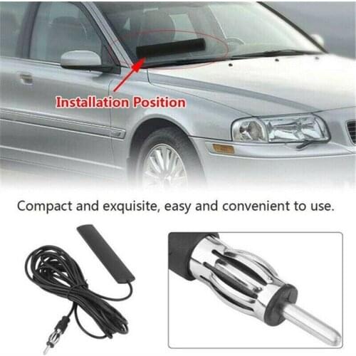 Hidden Antenna Radio Stereo AM FM Stealth For Vehicle Car Truck Motorcycle Boat