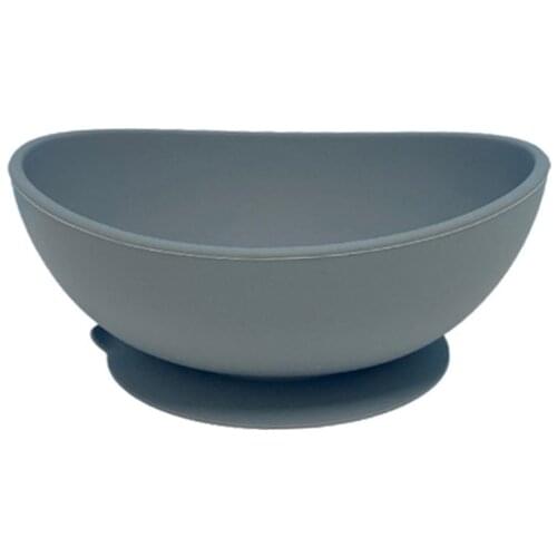 Food Grade Silicone Baby Suction Bowl Non-Slip Children Dinner Plate Infant Learning Feeding Dish Tableware G99C