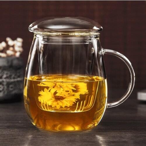 550ml/350ml Heat Resistant Glass cup,teapot with lid filter/strainer,coffee,Home office Dinkware,pu'er/Milk oolong/white tea Cha