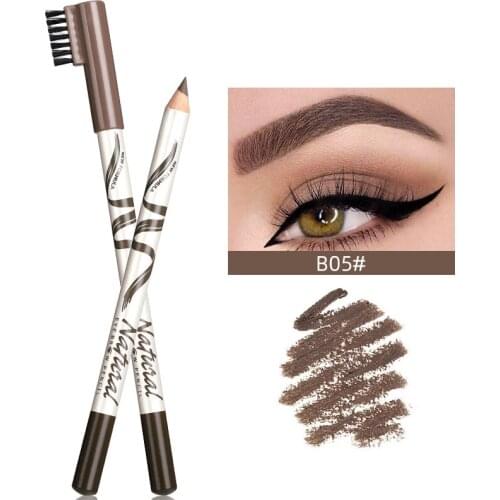 Waterproof Eyebrow Pencil Easy To Color Long Lasting Natural Makeup 3 Colors Black Gray Brown Professional Beauty Tool Cosmetic