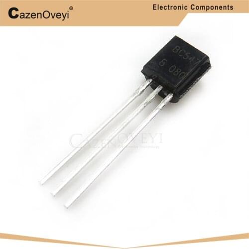 200pcs/lot=100pairs BC547 BC557 BC547B BC557B TO-92 In Stock