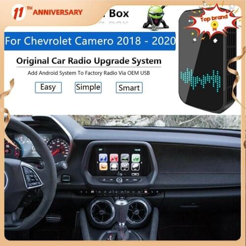 Carplay Box Adapter USB-TYPE C Multimedia Player For Chevrolet Camero 2018-2020 Upgrade Wireless Carplay Activator CP Box