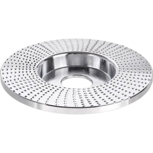 Drillpro 100x16/110x22mm Plane Wood Carving Disc Shaping Disc Tungsten Carbide Angle Grinding Wheel Sanding Carving Rotary Tool