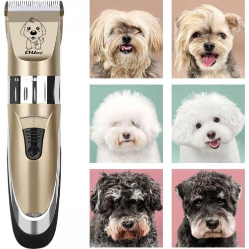 Electrical Dog Hair Trimmer USB Pet Hair Clipper Rechargeable Cat Grooming Hair Cutter Machine Moser Baorun Home Pet Tools