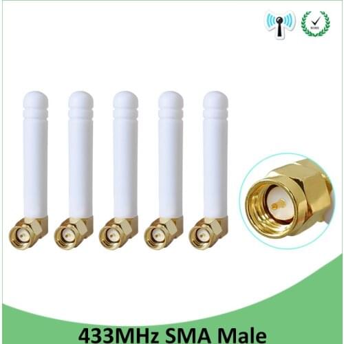 433MHz Antenna 3dbi SMA Male Connector Plug 433 MHz Directional Antena Small Size Waterproof Antenne