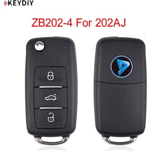 KD ZB202-4 202AJ Smart Remote Key New Type ZB202 Multi-functional ZB Remote Smart Car Key for KDX2 Fit More than 2000 Models