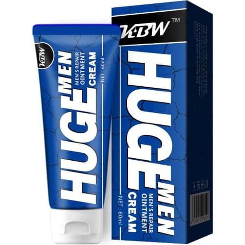 HUGE MEN 60ML Herbs Penis Enlargement Cream Dick Increase Hardness Enhancer Lasting Erection Massage Cream gel Delay Sex Time