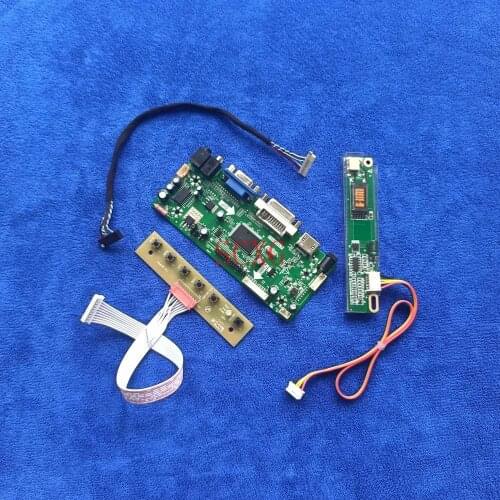 MNT68676 controller board Fit LTM12C505N/LTM12C505W/LTM12C505X 1024*768 1CCFL Kit LCD screen 20 Pin LVDS DVI VGA HDMI-compatible