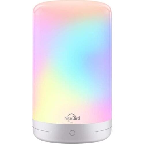 NiteBird Smart WiFi Table Lamp Touch Sensor Dimmable Bedside Light Gosund/Smart Life APP Control Work With Alexa Google Home