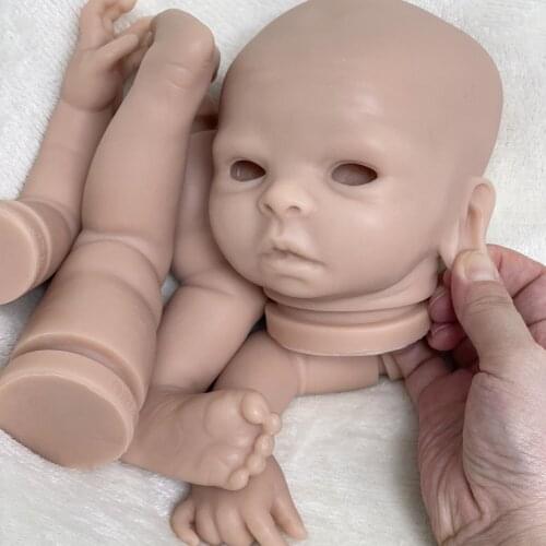 Solid Soft Silicone 16-18" Reborn Doll Kits De Muñecas Silicona Boneca Renascida